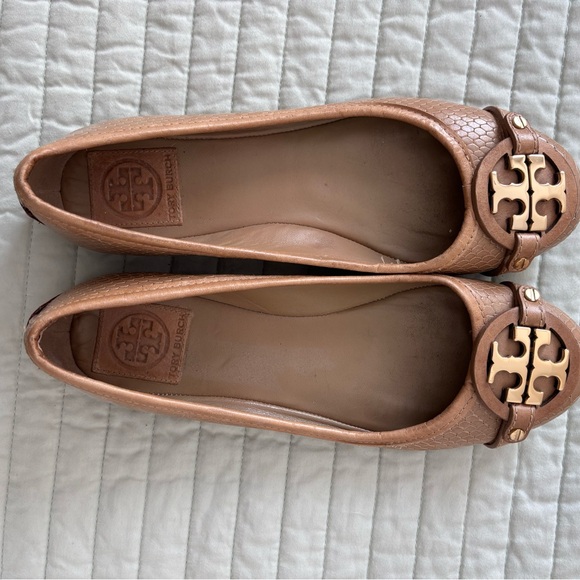 Tory Burch Brown Ballet Flats - Picture 5 of 5